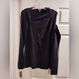 NWOT INC International Concepts Black Sweater
